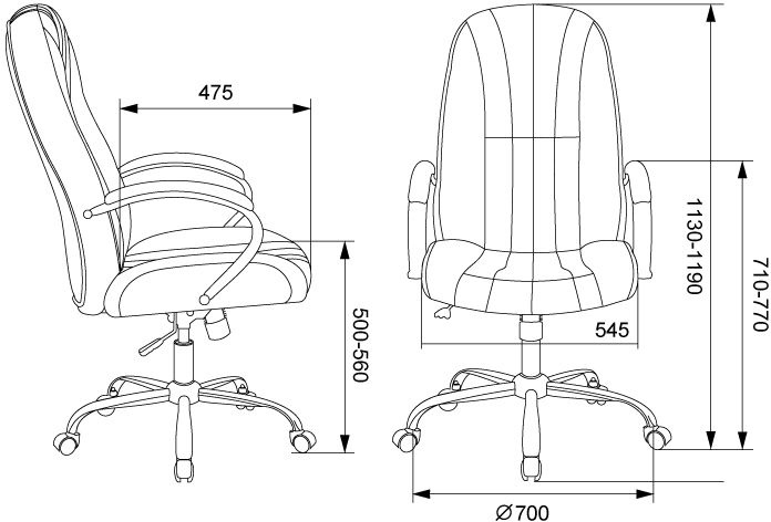 фото кресло T-898SL					 №5					