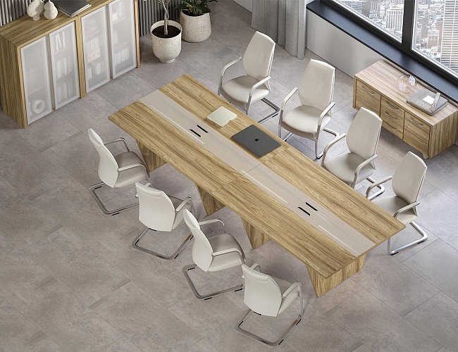 фото столы Корнер Гикори №2