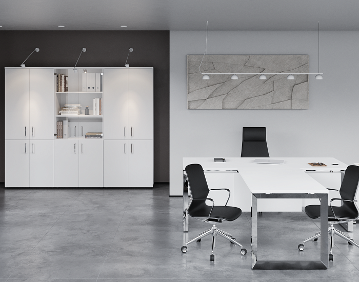 фото кабинет Оникс-О Люкс Белый					 №4					