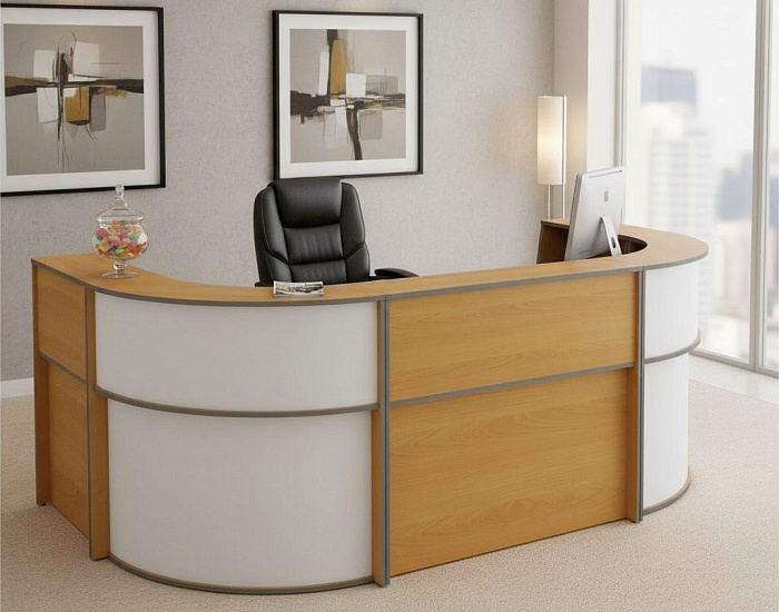 фото стойка ресепшн Агат					 №5					