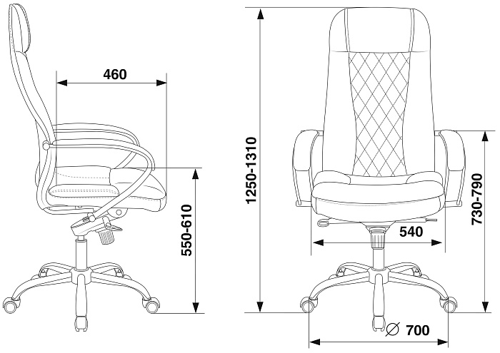 фото кресло CH-609SL/Eco					 №5					