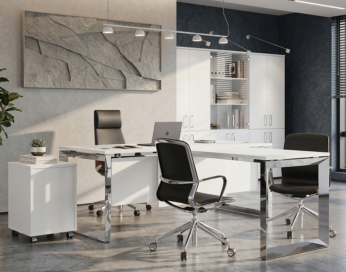 фото кабинет Оникс-О Люкс Белый					 №5					