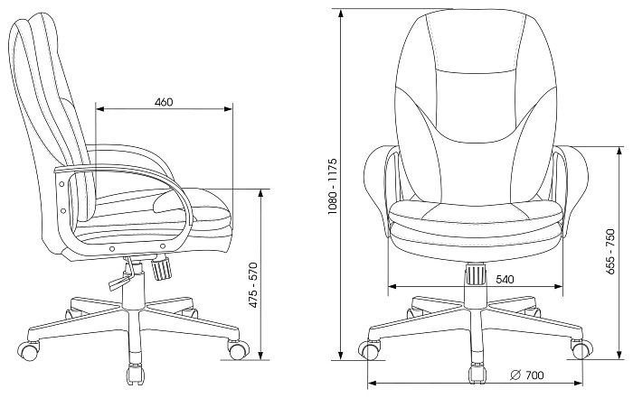 фото кресло CH-868LT					 №5					