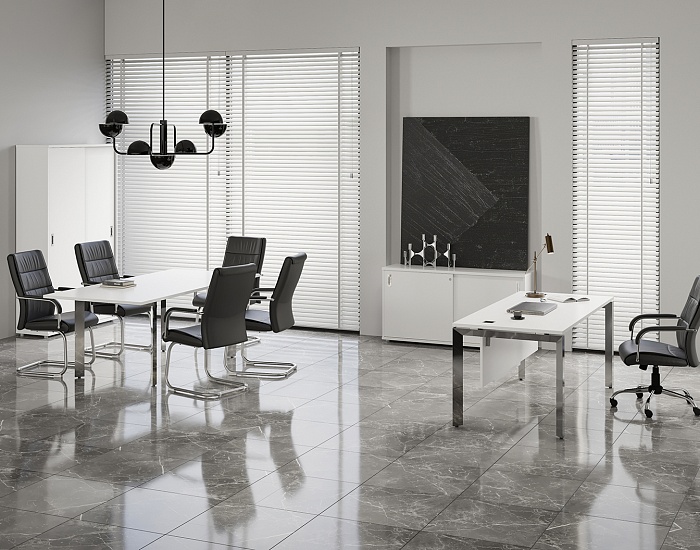 фото кабинет Оникс Люкс Белый					 №3					