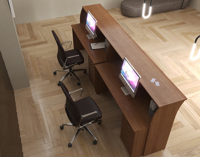 фото стойка ресепшн Рива					 №2					