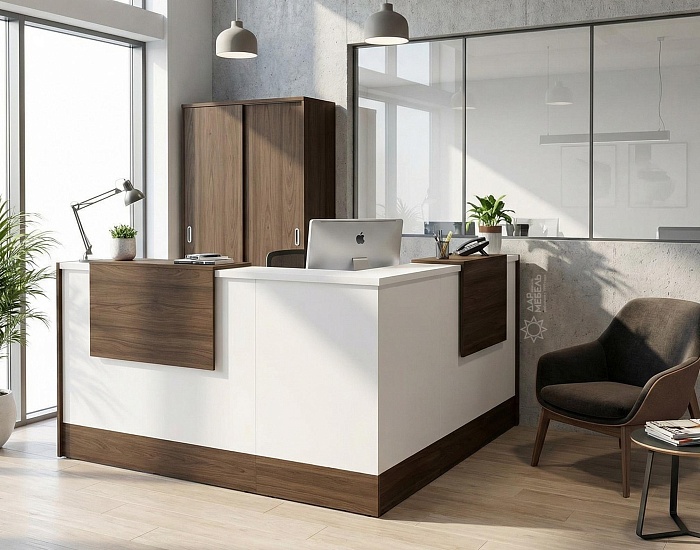 фото стойка ресепшн Стайл Вяз					 №5					