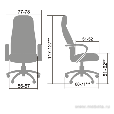кресло LP-2 Pl