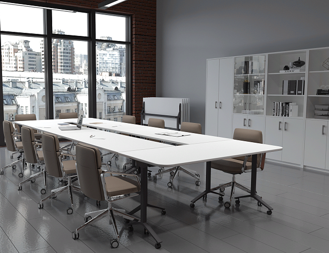 фото столы складные Моби Светлый №3