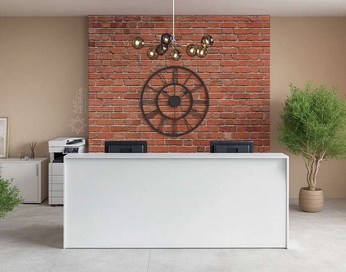 фото ресепшн Комфорт Белый					 №2					